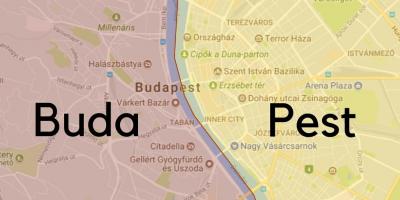 Бъдете в Унгария картата