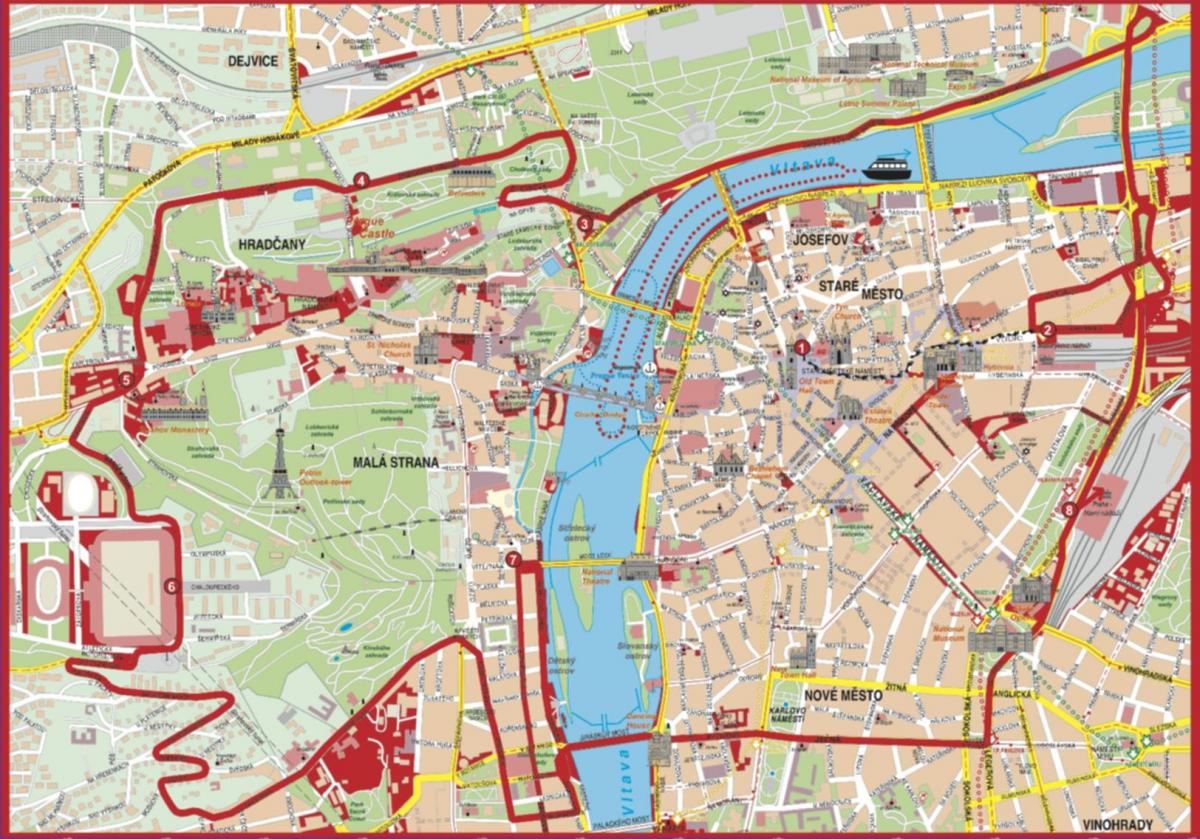 хоп-хоп-off карта на Будапеща