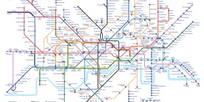 Карта на метрото на Будапеща